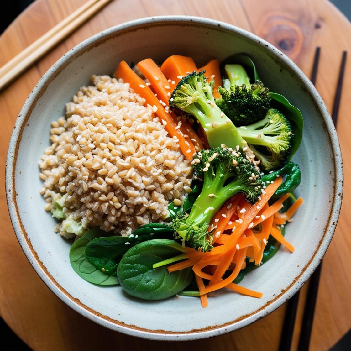 Bowl Macrobiótico de Mijo y Verduras – Equilibrado y Energizante